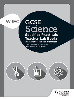 cover image of WJEC GCSE Science Teacher Lab Book